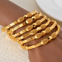 Bracelet Gaovo tendance hawaïenne en laiton plaqué or 18 carats, acier inoxydable, zircon, pour femme, taille personnalisée, pour mariage