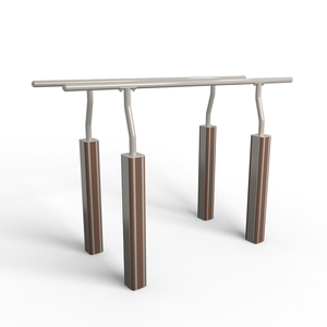 Barres parallèles de haute qualité en acier <span class=keywords><strong>pour</strong></span> équipement de <span class=keywords><strong>fitness</strong></span> extérieur, jardin et aire de jeux - Product Image 1