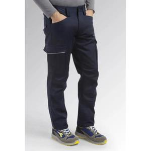 DIADORA UTILITY-702,177649-60062/XXL Pantalón cargo con cuatro bolsillos clásico Azul Marino-PANTALÓN DE TRABAJO EAN 8032521548213 - Product Image 2