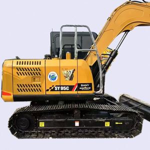 Mini-excavatrice d'occasion SANY SY95C de 2022, certifiée CE, pour travaux de construction - Product Image 1