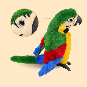 Brid Custom Pluche Papegaai Speelgoed Hoog Realistisch En Super Zacht, Oem/Odm Ondersteuning Van Uw Ontwerp Fabriek Directe Levering - Product Image 4