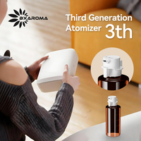 Diffuseur d'arômes intelligent de luxe 500 ml sans eau, en plastique, à air froid, diffuseur d'huiles essentielles électrique pour hôtel et maison