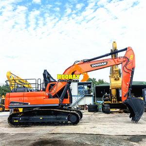 Excavatrice hydraulique Doosan DX300 d'occasion, 30 tonnes, modèle 2023, avec moteur, boîte de vitesses et composants de transmission, à vendre à Shanghai - Product Image 5