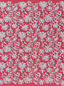 La dernière robe de mariée élégante en <span class=keywords><strong>organza</strong></span>, avec un design floral à paillettes tendance, en tissu jacquard luxueux - Product Image 3