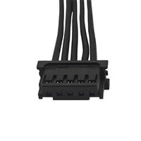Ensemble de câbles de faisceau de câblage, connecteur mâle-femelle 5 broches, 24AWG UL1007 VW-1 300V 80C, batterie BMS, OEM personnalisé