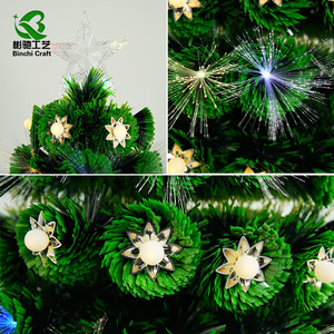 <span class=keywords><strong>Sapin</strong></span> <span class=keywords><strong>de</strong></span> <span class=keywords><strong>Noël</strong></span> Artificiel Pré-Éclairé en PVC avec 100-500 Lumières LED, Décoration Intérieure en Forme <span class=keywords><strong>de</strong></span> Pin, <span class=keywords><strong>Étoile</strong></span> Supérieure Incluse, Étanche - Product Image 5
