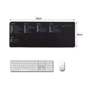 Большой тканевый водонепроницаемый игровой коврик для клавиатуры и мыши с рисунком на заказ xxxl 80x30 90x40