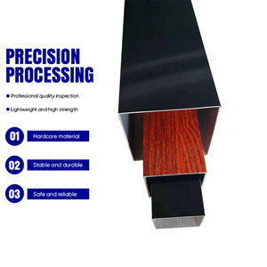 Perfil de Aleación de <span class=keywords><strong>Aluminio</strong></span> a Buen <span class=keywords><strong>Precio</strong></span>, Tubos Rectangulares y Redondos, Tubo Cuadrado de <span class=keywords><strong>Aluminio</strong></span> - Product Image 1