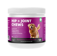 Friandises à mâcher Pet Yuan pour chiens : Suppléments de glucosamine pour les hanches et les articulations, pour la santé des chiens, soulagement naturel des douleurs articulaires