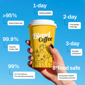 <span class=keywords><strong>Gobelet</strong></span> en papier 8oz 16oz 100% <span class=keywords><strong>compostable</strong></span> <span class=keywords><strong>Gobelet</strong></span> à <span class=keywords><strong>café</strong></span> en papier Revêtement PE à base d'eau <span class=keywords><strong>Gobelet</strong></span> en papier jetable biodégradable personnalisé pour le <span class=keywords><strong>café</strong></span> - Product Image 5