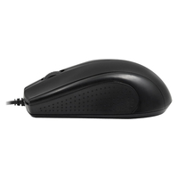 Souris filaire USB avec impression de logo OEM Accessoire d'ordinateur Coque ABS Mini souris optique 1000DPI pour ordinateur de bureau