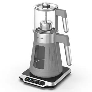 Hotsy persiano turco bollitore russo 1.6L + 0.8L filtro caffè Samovar e Tea Maker 2 strati di vetro elettrico bollitore per High Tea