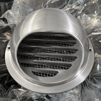 Diffuseur rond en acier extra-épais 304, pièces de systèmes HVAC, sortie d'air circulaire en acier, adapté à divers environnements