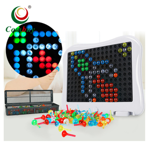 <span class=keywords><strong>Jeu</strong></span> <span class=keywords><strong>de</strong></span> <span class=keywords><strong>mosaïque</strong></span> lumineux LED Brite pour enfants, puzzle en forme <span class=keywords><strong>de</strong></span> champignon, <span class=keywords><strong>clous</strong></span> - Product Image 1