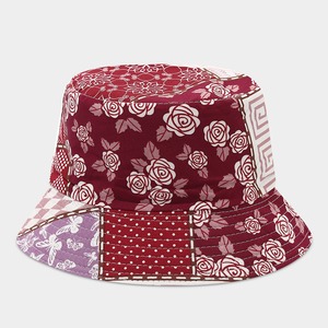 Chapeau seau de pêcheur Boho imprimé par sublimation Chapeau de soleil style Polynésie française pour l'extérieur, décontracté, fête, voyage, quotidien. - Product Image 5