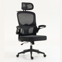 Échantillon Gratuit - Chaise de Bureau en Maille Haut de Gamme, Réglable, Durable, Ergonomique avec Support Lombaire, Pivotante à 360°, Roulettes Fluides, pour Adultes au Travail