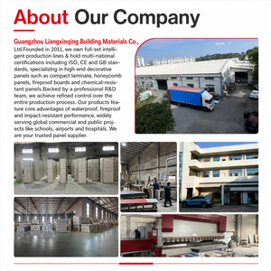 Panneau <span class=keywords><strong>stratifié</strong></span> HPL compact sur mesure, imperméable, anti-corrosion, avec âme en phénolique, pour hôtels, hôpitaux, extérieur et façades commerciales - Product Image 3