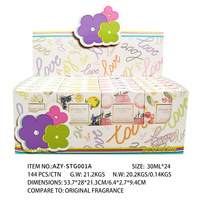 Parfum d'étudiant Victoria First Love Strawberry Girl Small Crowd Collection Parfums intimes avec boîte de présentation en anglais