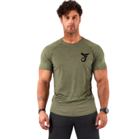 Vente en gros de t-shirts décontractés en maille unie pour hommes, coupe ajustée, blanc pur, 100% coton, design uni, écologique, respirant