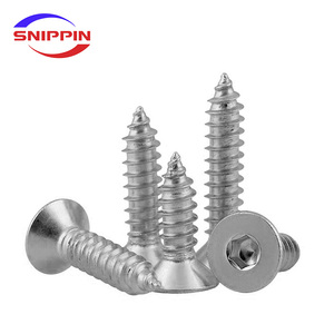 304 in acciaio inox a brugola esagonale esagono a <span class=keywords><strong>testa</strong></span> <span class=keywords><strong>svasata</strong></span> piatta <span class=keywords><strong>vite</strong></span> autofilettante ST2 ST2.3 ST2.6 ST3 ST3 ST3.5 ST4 ST5 ST5 ST5 ST6 ST8 - Product Image 5