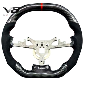Volant sport personnalisé en fibre de carbone véritable V8carbon pour accessoires intérieurs de pick-up Bantam, pièces automobiles de modification et de course - Product Image 4