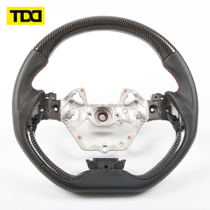 พวงมาลัยคาร์บอนไฟเบอร์แท้ TDD สำหรับ Toyota C-HR CHR ปี 2016 2017 2018 2019 และ Izoa ปี 2018 2019 - Product Image 3