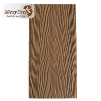 Terrasse en WPC moderne imperméable avec surface à grain de bois, matériau plastique bois-teck, prix d'usine pour terrasse composite extérieure