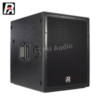 SUB 8004-AS Caisson de basses actif, haut-parleur de basses professionnel de 18 pouces haute puissance pour sonorisation en direct