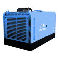 Compresseur d'air PRLG25-17CY à vis, à deux étages, refroidi par huile, 17 bar, 239 kW