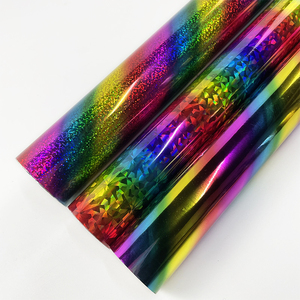 Lá Vàng Có Thể Giặt Phản Quang Dệt Lá Nhiệt Dập Lá Cho Vải T-Shirt In Ấn - Product Image 5