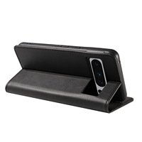 Étui en cuir PU grainé de haute qualité pour Google Pixel 11 10 9 8 7 6 5 4 Series, avec support magnétique et fonction portefeuille, pour affaires