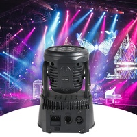 Lampu Sorot Bergerak LED 70W dari Vendor Tiongkok, Pencahayaan Panggung LED Output Tinggi, Lampu Sorot Bergerak LED DMX untuk DJ Disko