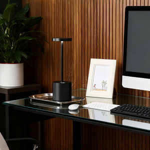 Touch Control Desk Lamp 15x15x40cm LED Battery Powered <b>Night</b> <b>Light</b> For Bedroom Study Room Decoration - Product Image 3