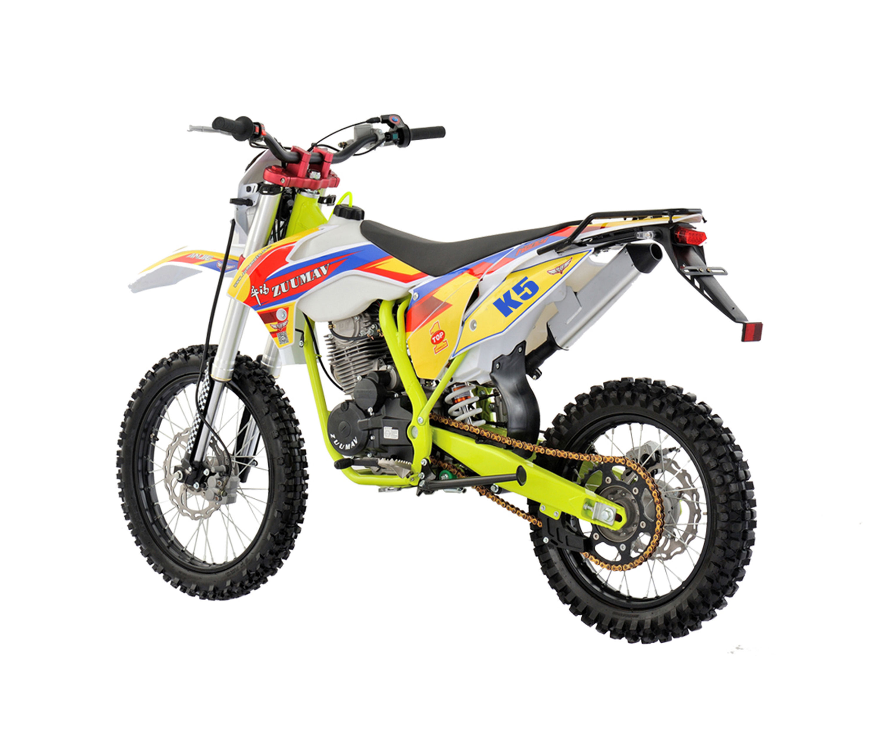 Factory-Direct Zuumav K5-CB232X Motocross 4-Stroke Dirt Bike - Off