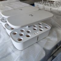Système de culture hydroponique verticale biologique pour pot de fleurs intelligent Cultivateur domestique de légumes avec lumière de culture LED pour plantes d'intérieur