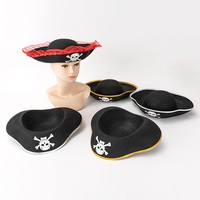 Chapeau de Pirate, chapeau de pirate, costume d'halloween, pour adultes et enfants