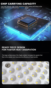 LONTU 200W ATEX Projecteur LED antidéflagrant à longue durée de vie 50000H IP65 pour les mines, les tunnels, le traitement du charbon et les zones dangereuses et poussiéreuses - Product Image 5