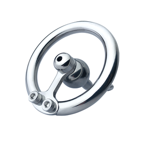 <span class=keywords><strong>Cage</strong></span> de <span class=keywords><strong>chasteté</strong></span> en métal avec prise de pénis dilatateur dispositif de <span class=keywords><strong>chasteté</strong></span> Double vis négative extrême <span class=keywords><strong>Cage</strong></span> à bite SM Bondage Sex Toys pour hommes - Product Image 3