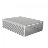 Boîtier en aluminium anodisé Boîtier d'instruments électroniques en métal Boîte de batterie Boîte de jonction Boîtier PCB