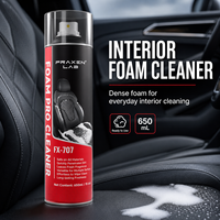 Nettoyant mousse pour intérieur automobile Fraxen Lab FX-707, 650 ml, pour sièges en tissu, tableau de bord, tapis, nettoyage multi-surfaces, OEM