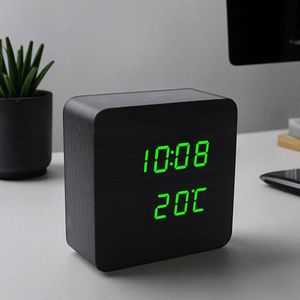 Reloj Electrónico LED Multifuncional Moderno Directo de Fábrica, con Activación por Voz, Pantalla Digital y Analógica para Uso Doméstico, Estudiantes y Personas Mayores - Product Image 3