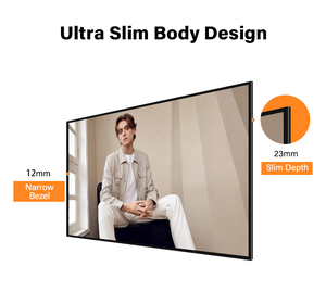 Siêu mỏng bezels treo tường thương mại chơi màn hình Màn hình 32 "43" 50 "55" inch LCD quảng cáo hiển thị kỹ thuật số LCD signage - Product Image 5