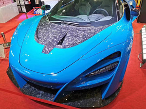 Kit de carrocería de coche de carreras ligero de alta calidad para McLaren <span class=keywords><strong>720s</strong></span> 765lt N-Style Dry Carbon Fiber Hood Car Bumpers All New Condition - Product Image 6