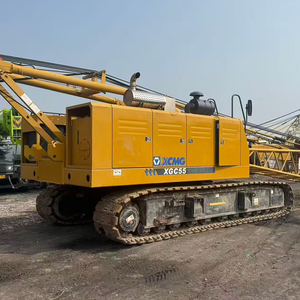 Grue sur chenilles XCMG XGC55 d'occasion en excellent état, 55 tonnes, flèche principale de 40 m, contrepoids de 16,3 t, environ 2500 heures de fonctionnement, année 2021 - Product Image 4