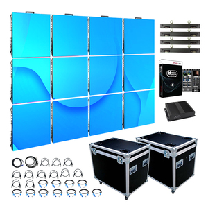 5m x 3m ngoài trời Màn hình <span class=keywords><strong>LED</strong></span> Kit 3.91 4.8 giàn <span class=keywords><strong>LED</strong></span> Video tường mặt đất hỗ trợ hệ thống 3 mét Pixel pitch Đen Modular <span class=keywords><strong>LED</strong></span> hiển thị - Product Image 2