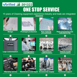 Grande balayeuse de rue commerciale extérieure, benne à ordures de 100 L, réservoir d'eau de 80 L, temps de travail de 4 à 6 heures, nettoyage automatique - Product Image 6