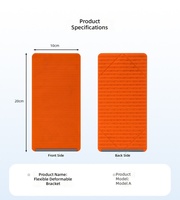 Support universel pliable et portable en silicone pour téléphone, tablette et ordinateur portable – Idéal pour iPhone 17