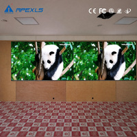 Écran LED COB à pas fin P1.58, panneau mural vidéo LED intérieur 16:9, raccordement sans soudure pour salle de contrôle et centre de commandement