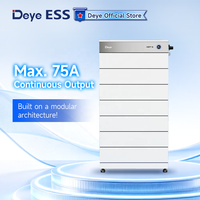 Système de stockage de batterie au phosphate de lithium Deye ESS GB-L Lite Max. 16 modules en parallèle pour la maison, IP66