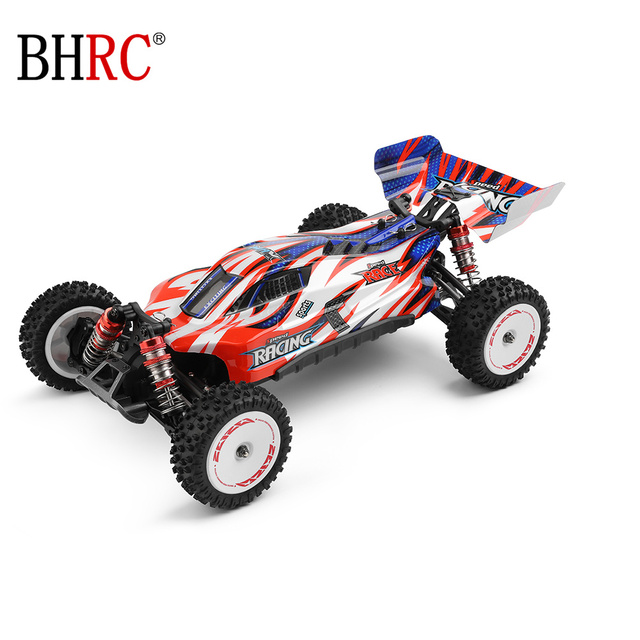 124008 Hot Selling 2.4 Ghz Remote Control Mode 60Km/H Racing Car 1/12 4Wd Brushless Motor RC Car